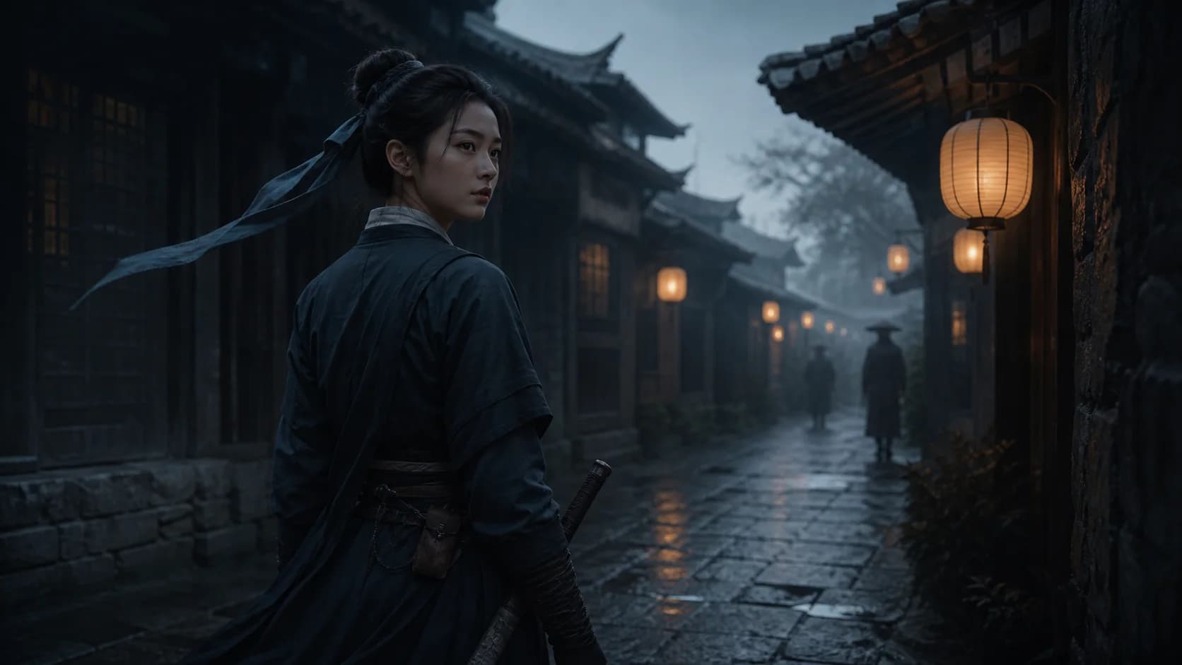 灯下无名，古风 · 悬疑作品镜头